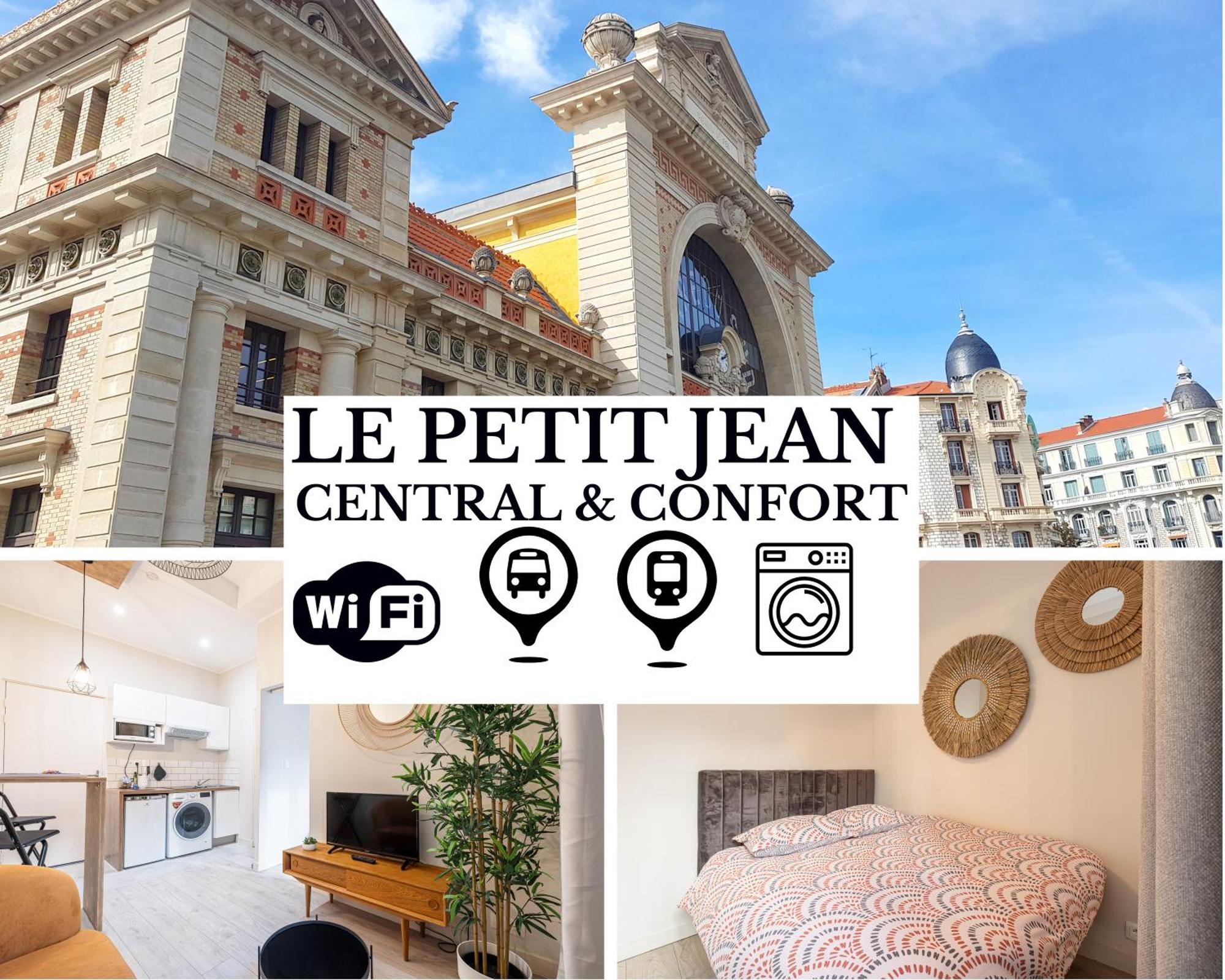 Le Petit Jean- Central Pres Gare Et Tram - Supermarches - Wifi - Nice Exterior foto